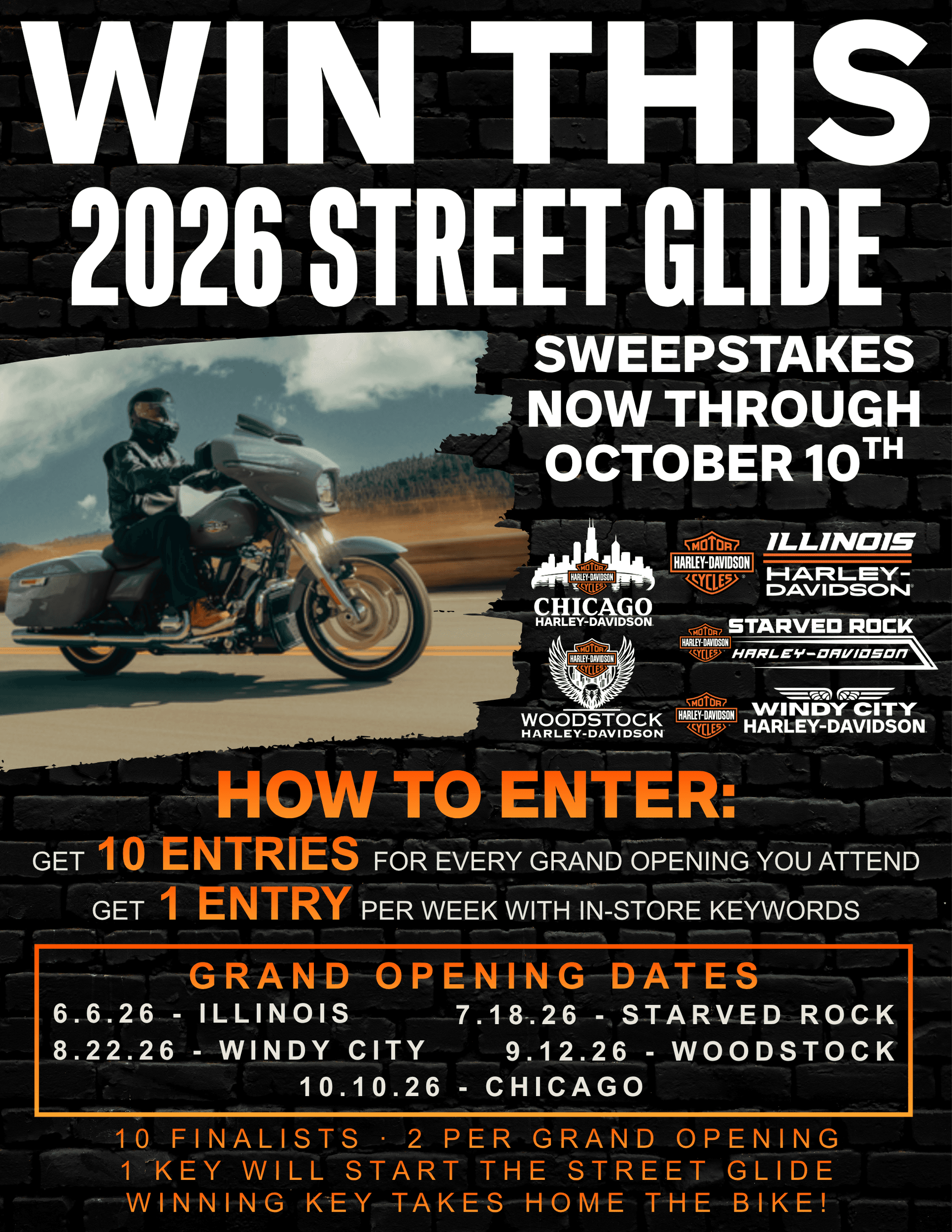 Illinois Harley-Davidson — bike giveaway operator