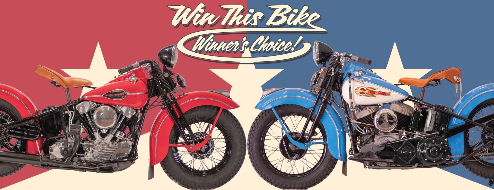Win a 1946 Harley-Davidson EL Knucklehead — or a 1939 UL Flathead — in Wheels Through Time's 24th Annual Raffle